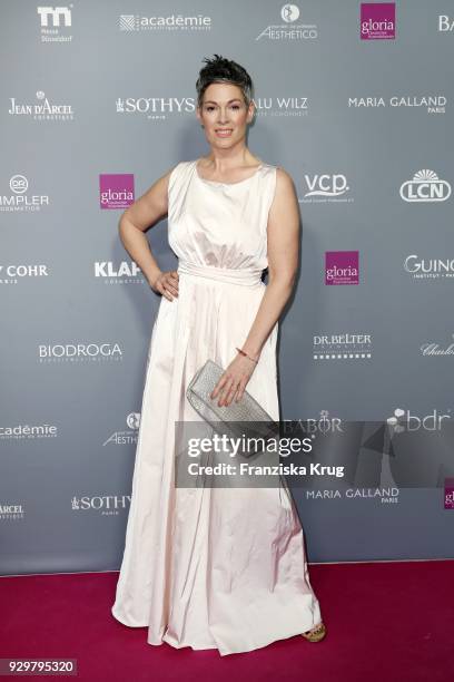 Cheryl Shepard attends the Gloria - Deutscher Kosmetikpreis at Hilton Hotel on March 9, 2018 in Duesseldorf, Germany.