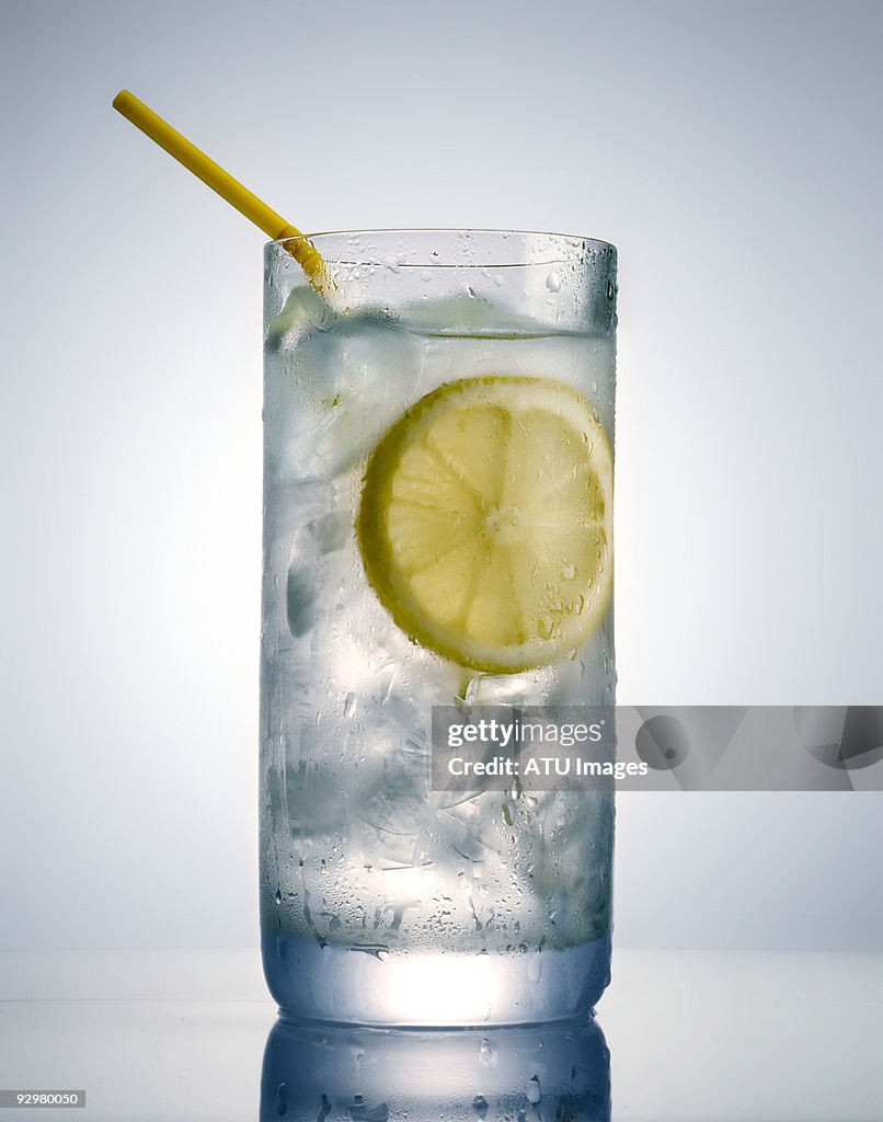 Ice cold spring water