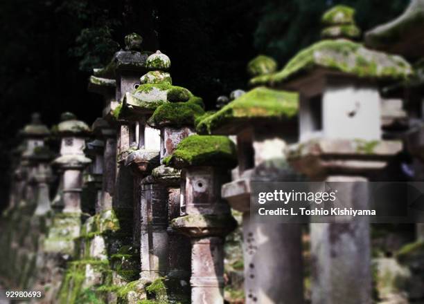 nara - shrine fotografías e imágenes de stock