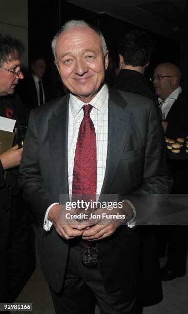 Ken Livingstone attends the London Evening Standard Influentials Party, at Burberry on November 10, 2009 in London, England.