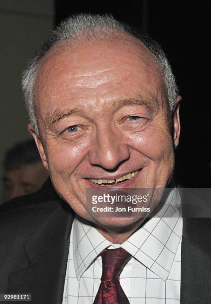Ken Livingstone attends the London Evening Standard Influentials Party, at Burberry on November 10, 2009 in London, England.