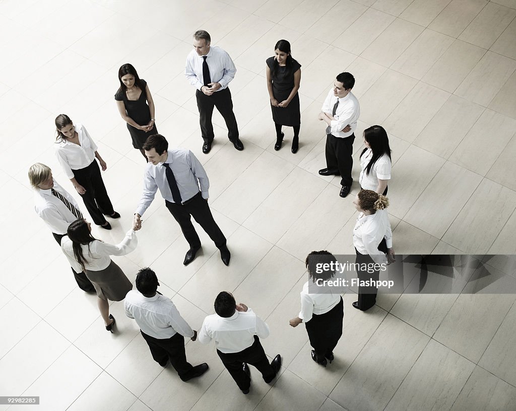 Informal group business meeting