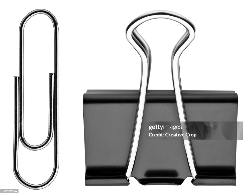 Paper clip and binder clip
