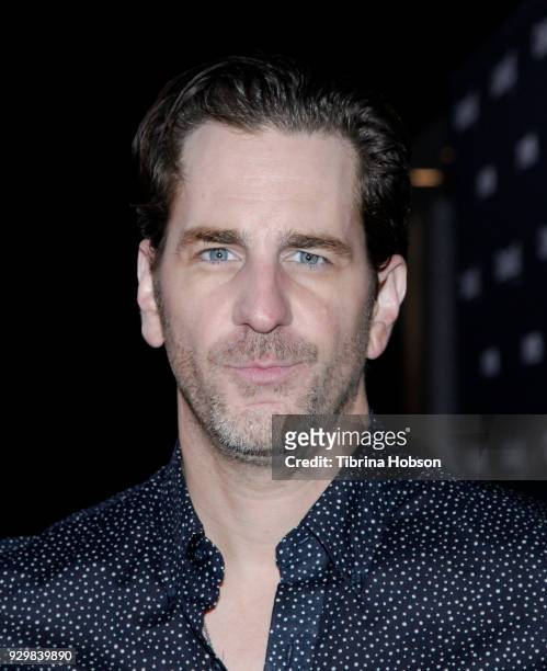 Aaron Abrams attends the premiere of Crackle's 'The Oath' at Sony Pictures Studios on March 7, 2018 in Culver City, California.