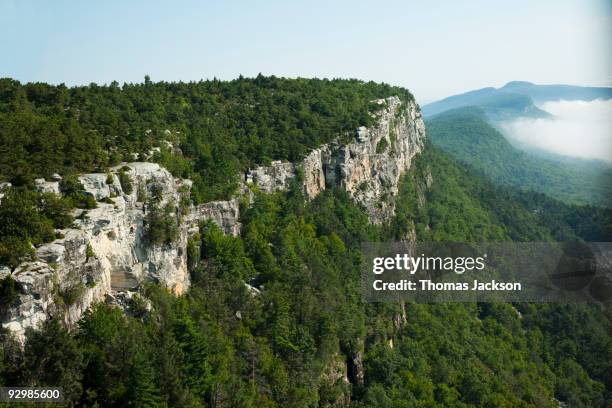 rocky ridge in upstate new york. - shawangunk mountain ridge stock pictures, royalty-free photos & images