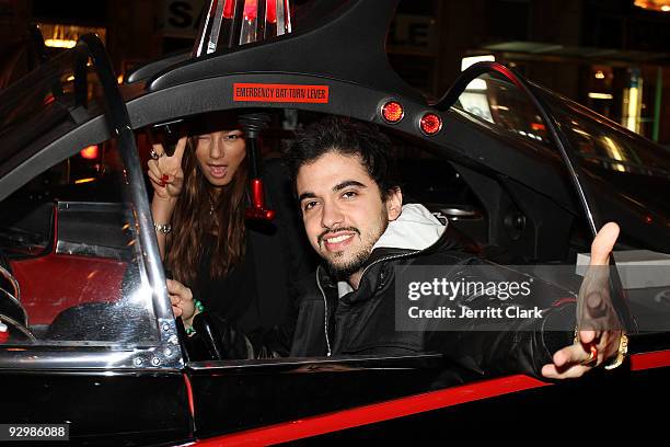 Jessica Gomes and DJ Cassidy attend the 2009 Life Project for Africa benefit at Ben and Jack's Restaurant on November 10, 2009 in New York City.