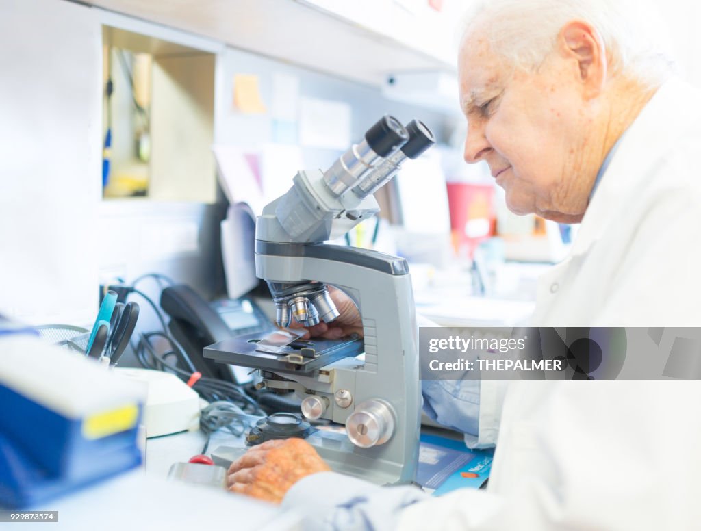 Lab Technician Using A Microscope High-Res Stock Photo - Getty Images