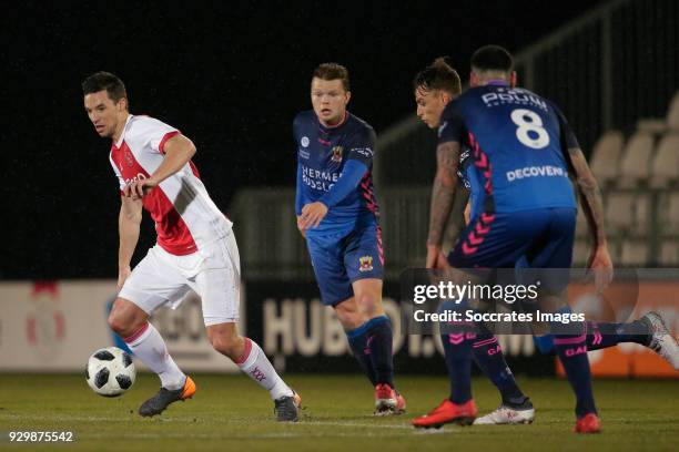 Nick Viergever of Ajax U23 during the Dutch Jupiler League match between Ajax U23 v Go Ahead Eagles at the De Toekomst on March 9, 2018 in Amsterdam...