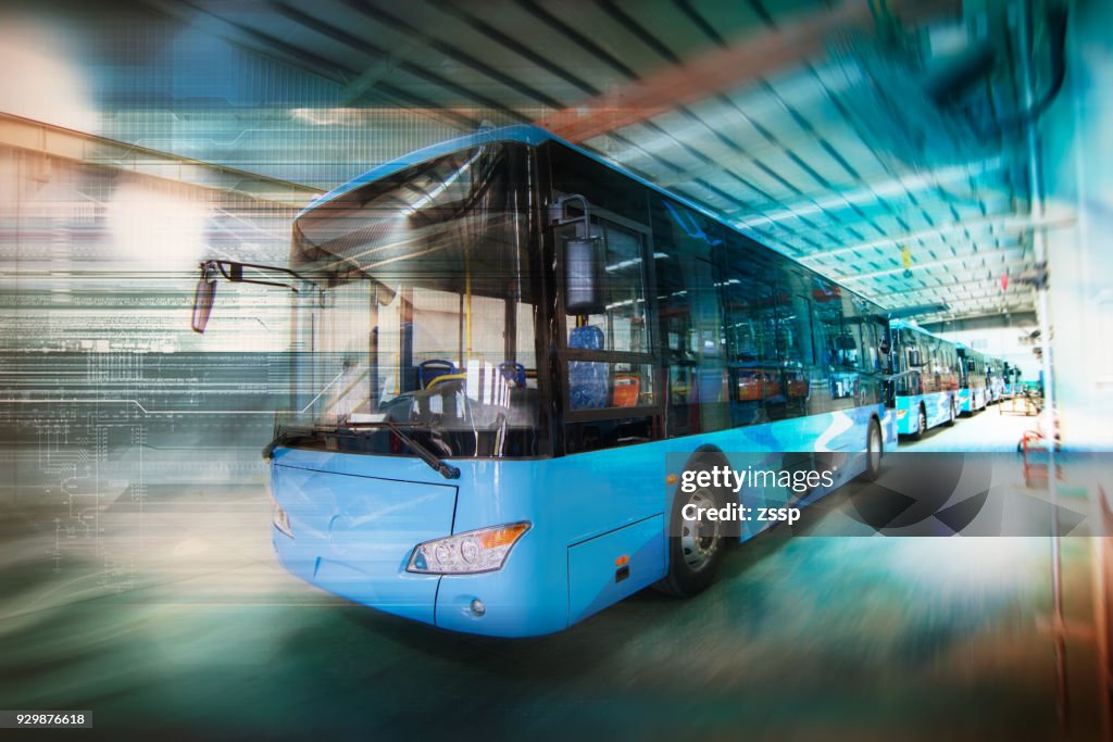 Nouveau bus électrique de l’énergie