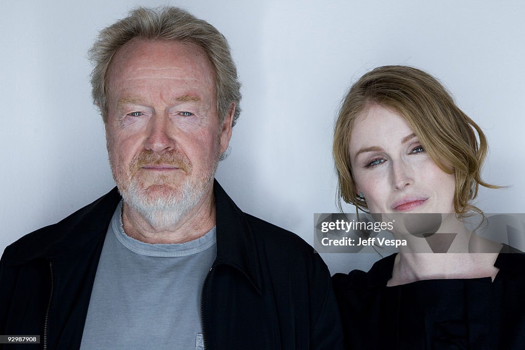 Jordan Scott Ridley Director Ridley Scott and daughter Jordan Scott pose for a portrait ...