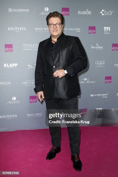 Francis Fulton-Smith attends the Gloria - Deutscher Kosmetikpreis at Hilton Hotel on March 9, 2018 in Duesseldorf, Germany.