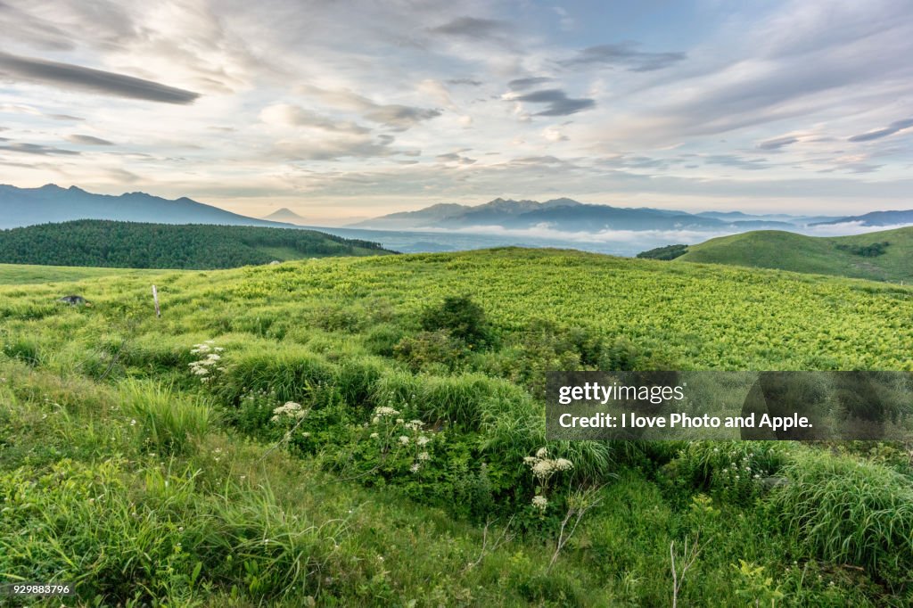 Fuji view from Kirigamine plateau