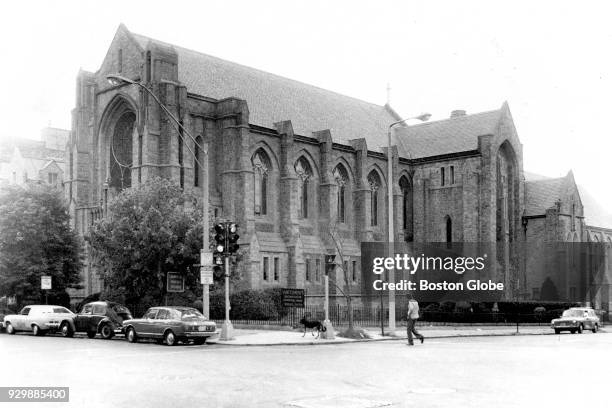 St. Clement Eucharistic Shrine on Boylston Street in Boston is pictured on July 30, 1975.