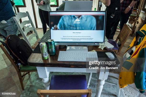 Funny or Die x Silicon Valley's Hacker Hostel installation during SxSW Interactive on March 9, 2018 in Austin, Texas.
