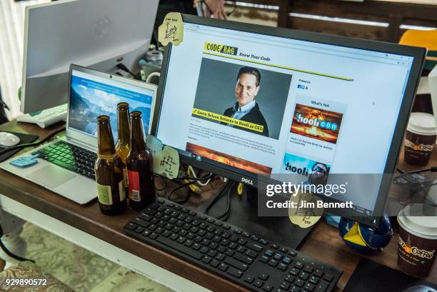 Funny or Die x Silicon Valley's Hacker Hostel installation during SxSW Interactive on March 9, 2018 in Austin, Texas.