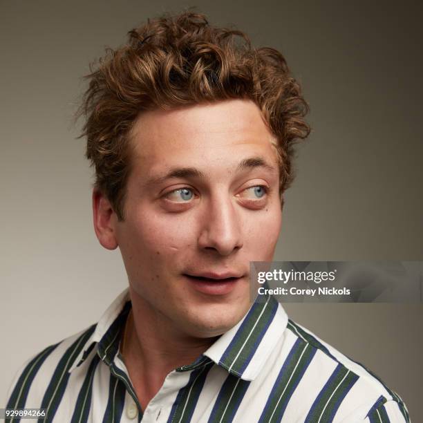 Actor Jeremy Allen White from the film "Shotgun" poses for a portrait in the Getty Images Portrait Studio Powered by Pizza Hut at the 2018 SXSW Film...