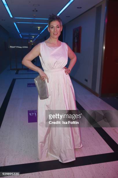 Cheryl Shepard attends the Gloria - Deutscher Kosmetikpreis at Hilton Hotel on March 9, 2018 in Duesseldorf, Germany.