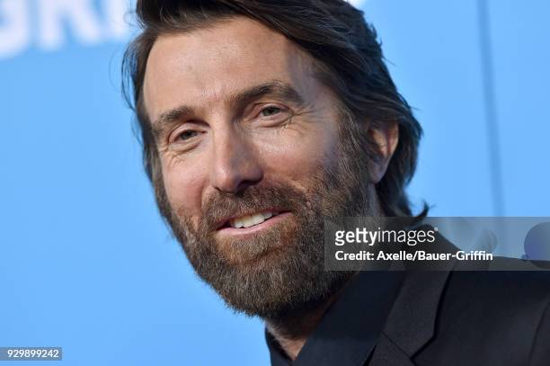 Actors Actor Sharlto Copley attends the World Premiere of 'Gringo' at Regal LA Live Stadium 14 on March 6, 2018 in Los Angeles, California.