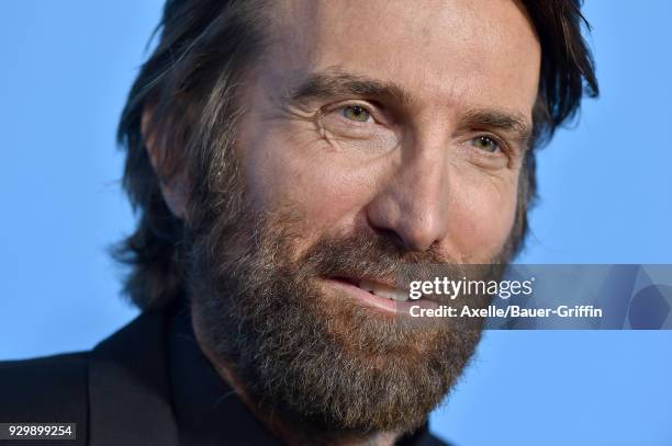 Actors Actor Sharlto Copley attends the World Premiere of 'Gringo' at Regal LA Live Stadium 14 on March 6, 2018 in Los Angeles, California.