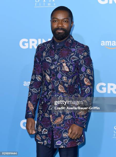 Actor David Oyelowo attends the World Premiere of 'Gringo' at Regal LA Live Stadium 14 on March 6, 2018 in Los Angeles, California.