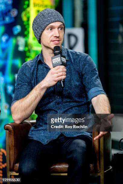 Jon Jones of Eli Young Band discusses "Fingerprints" with the Build Series at Build Studio on March 9, 2018 in New York City.