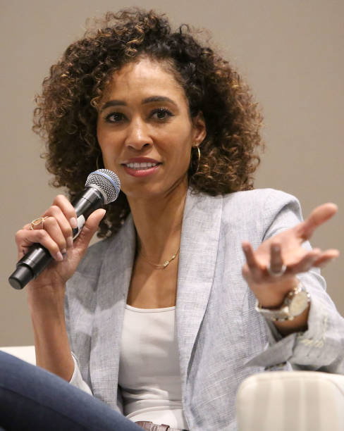 Personality Sage Steele during a panel discussion at SXSW on March 9, 2018 in Austin, Texas.
