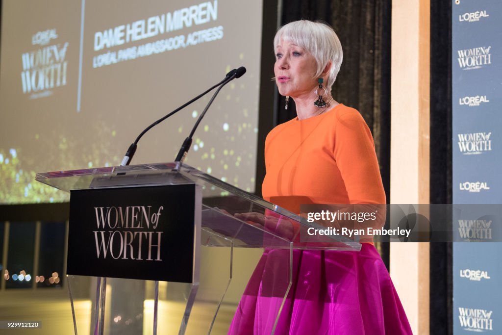 L'Oreal Paris Canadian Women of Worth Awards Gala on International Women's Day 2018