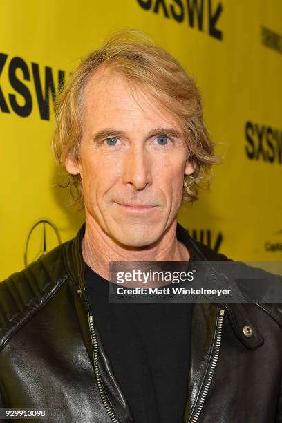 Michael Bay attends the "A Quiet Place" Premiere 2018 SXSW Conference and Festivals at Paramount Theatre on March 9, 2018 in Austin, Texas.