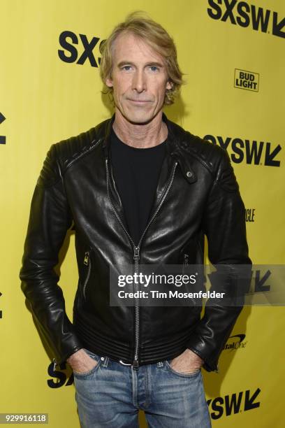 Producer Michael Bay attends the premiere of A Quiet Place at the Paramount Theatre during the 2018 South By Southwest Conference and Festivals at...