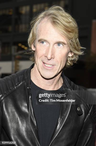 Producer Michael Bay attends the premiere of A Quiet Place at the Paramount Theatre during the 2018 South By Southwest Conference and Festivals at...