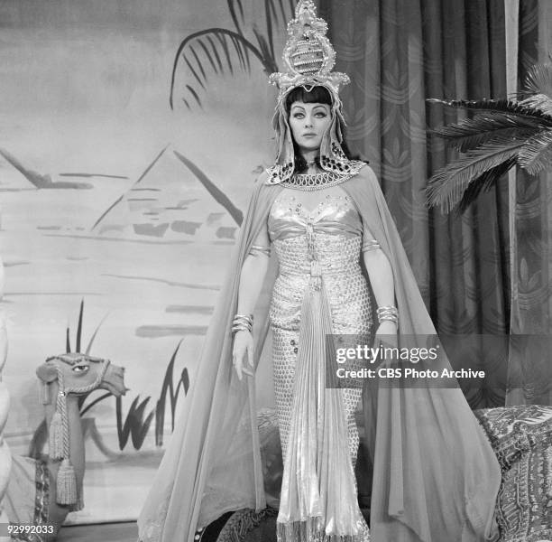 Lucille Ball as Lucy Carmichael in �Lucy Plays Cleopatra�, May 29, 1963.
