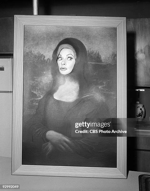 Lucille Ball as Lucy Carmichael in �Lucy Goes To Art Class�, November 14, 1963.
