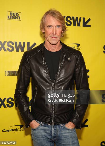 Producer Michael Bay attends the Opening Night Screening and World Premiere of 'A Quiet Place' during the 2018 SXSW Film Festival on March 9, 2018 in...