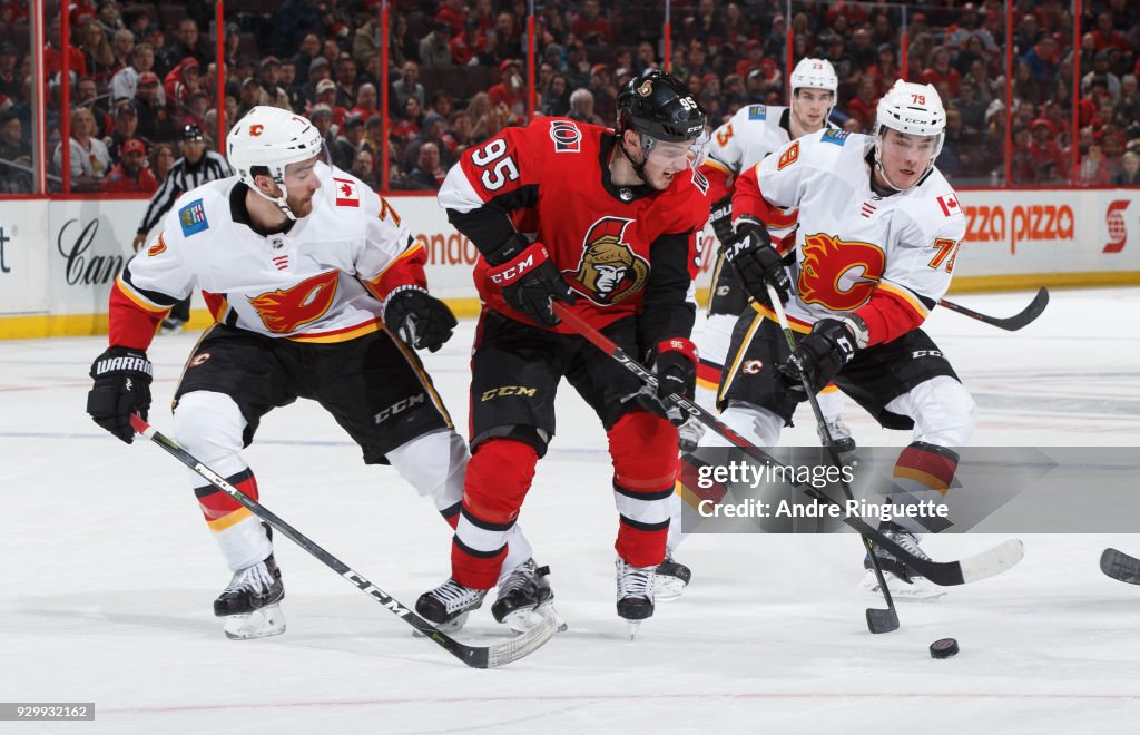 Calgary Flames v Ottawa Senators