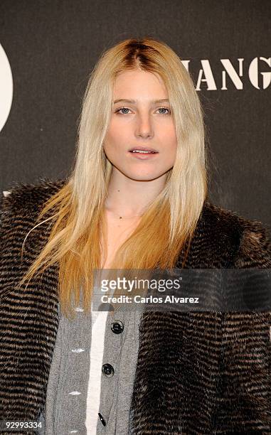 Dree Hemingway attends Mango New Collection launch party at "Caja Magica" on November 11, 2009 in Madrid, Spain.