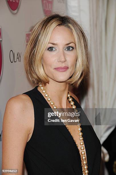 Lisa Butcher attends the Cosmopolitan Ultimate Women Of The Year Awards at Banqueting House on November 11, 2009 in London, England.