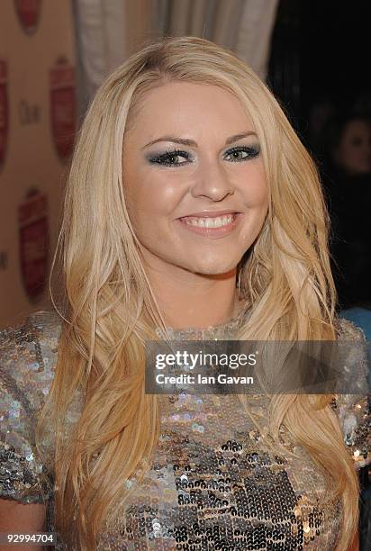 Zoe Salmon attends the Cosmopolitan Ultimate Women Of The Year Awards at Banqueting House on November 11, 2009 in London, England.