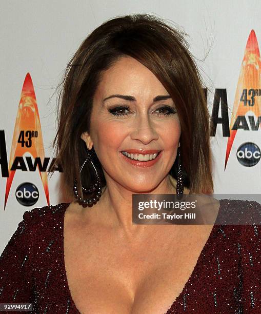 Actress Patricia Heaton attends the 43rd Annual CMA Awards at the Sommet Center on November 11, 2009 in Nashville, Tennessee.