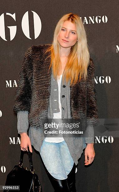 Dree Hemingway attends the Mango new collection launch party, at the Caja Magica on November 11, 2009 in Madrid, Spain.