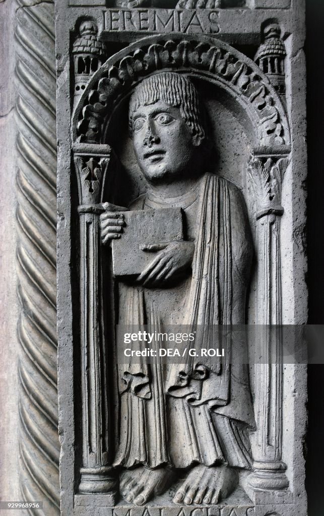 Prophet Jeremiah, detail from tiles of Prophets