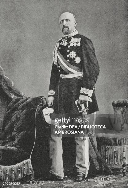 General Raffaele Cadorna photograph by Schemboche, from L'Illustrazione Italiana, Year XXII, No 37, September 15, 1895.