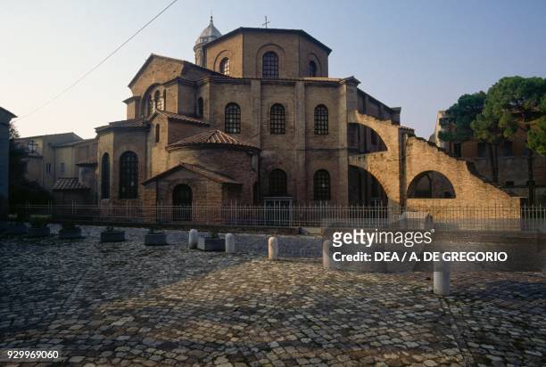 Basilica of San Vitale , Ravenna, Emilia Romagna. Italy, 6th century.