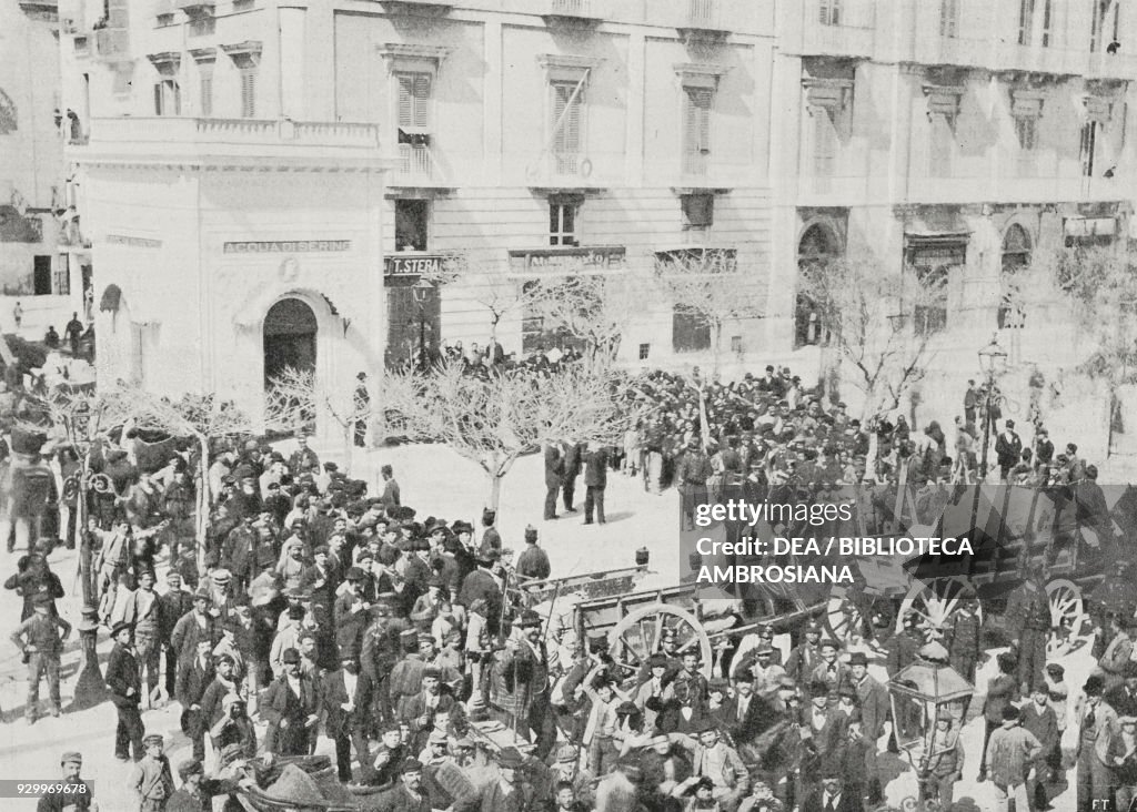 Distribution of bread and flour, Bari riots