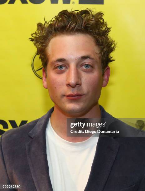 Jeremy Allen White attends the premiere of "Shotgun" during SXSW at Stateside Theater on March 9, 2018 in Austin, Texas.