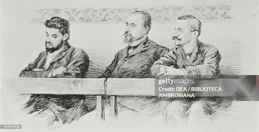 Turati, Morgari and De Andreis, tried by Tribunal