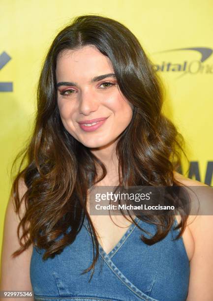 Actress Dylan Gelula attends the "Support The Girls" premiere during the 2018 SXSW Conference and Festivals at the ZACH Theatre on March 9, 2018 in...