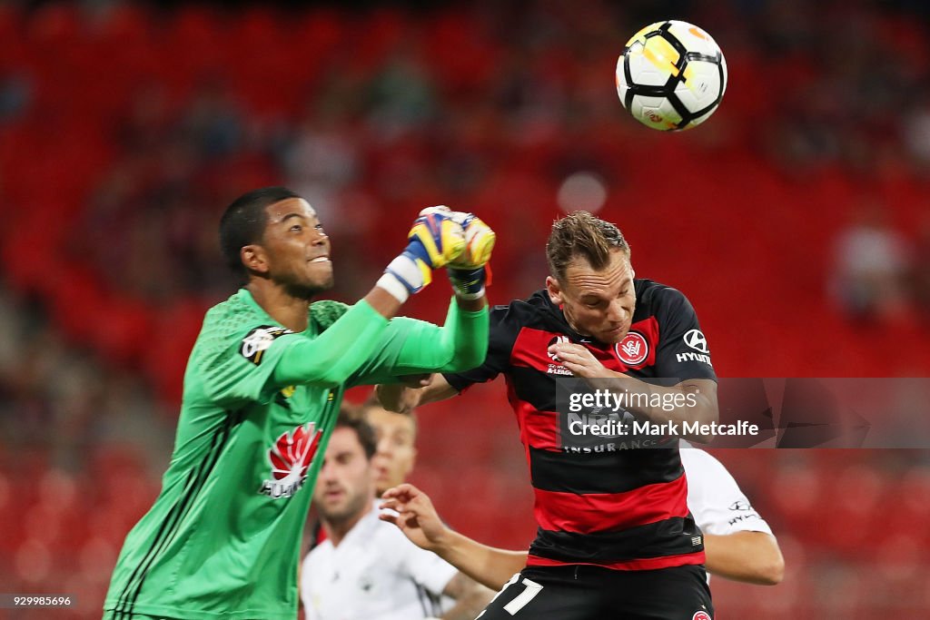 A-League Rd 22 - Western Sydney v Wellington
