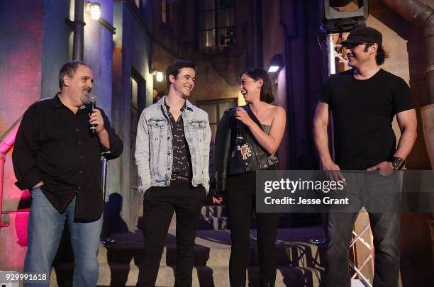 Producer Jon Landau, actor Keean Johnson, actor Rosa Salazar and director Robert Rodriguez attend the SXSW Film Opening Night Party presented by...