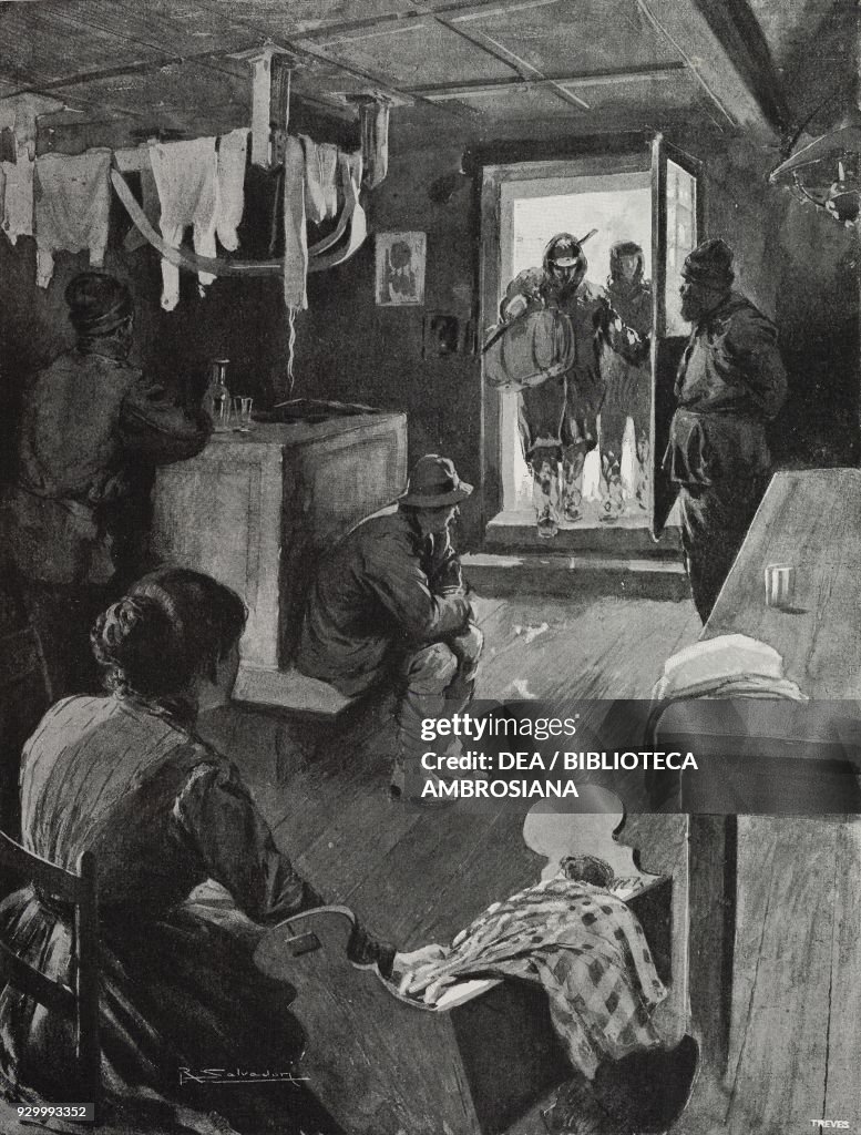 Alpine hut on Spluegen Pass