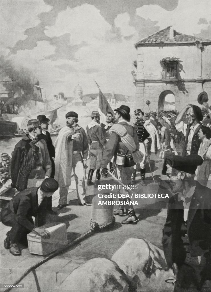 Landing of Thousand, led by Giuseppe Garibaldi